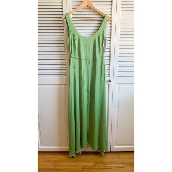 NWT Anthropologie Rima green maxi dress - Picture 3 of 7